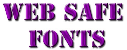 safe fonts for mac